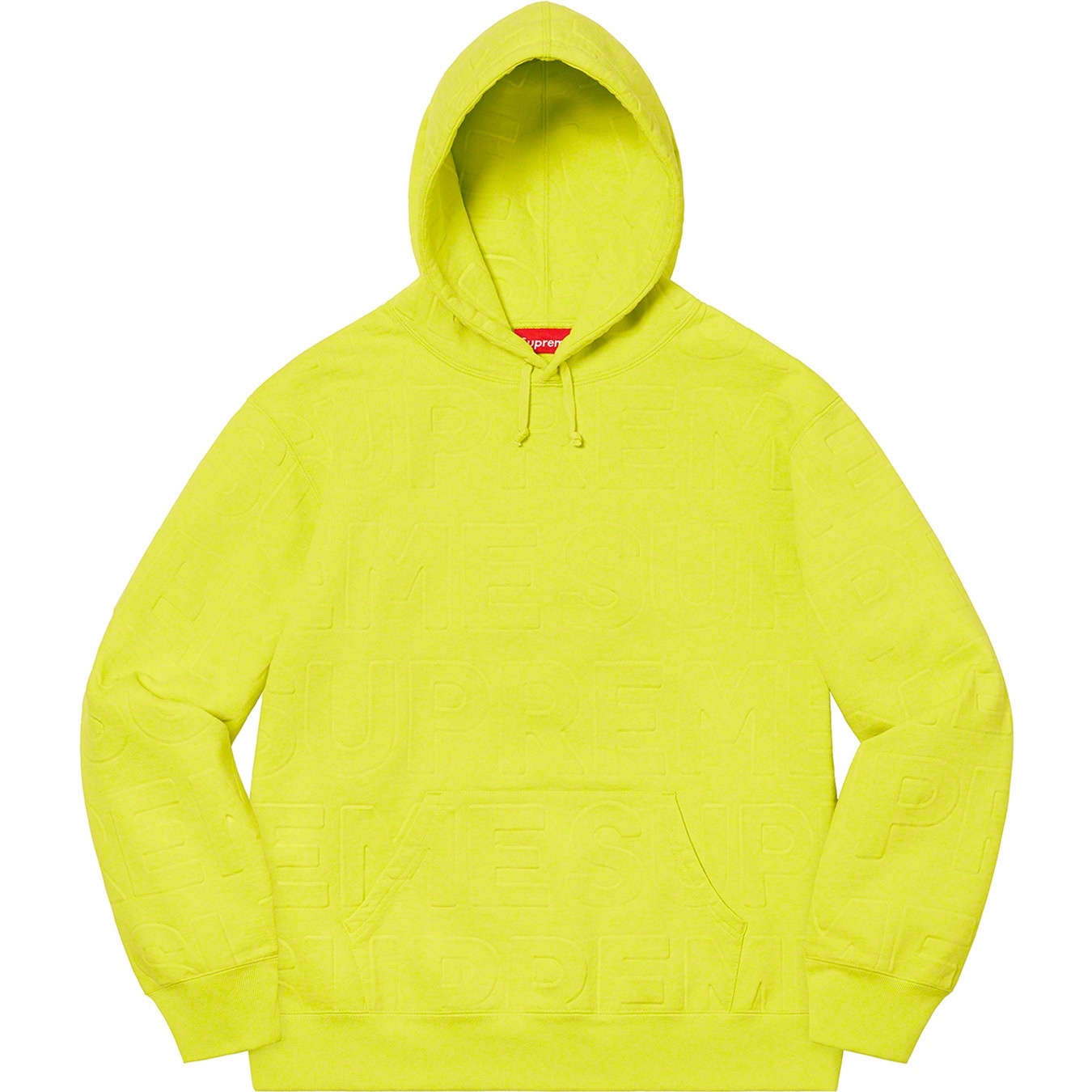 Embossed Logos Hooded Sweatshirt view 3